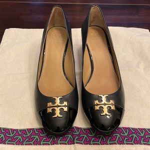 Tory Burch Cap Toe Block Heels